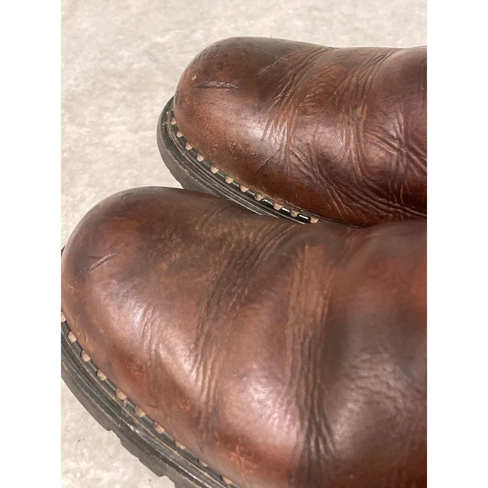 Red Wing Boots Mens 9 Brown 1149 DynaForce Leather Pull On Work EH Safety